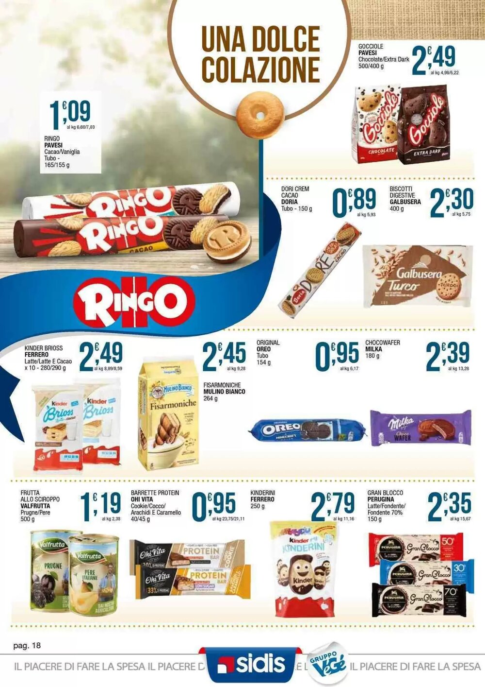 Volantino promozionale Sidis  valide dal 12/01/2026 - Pagina 18.