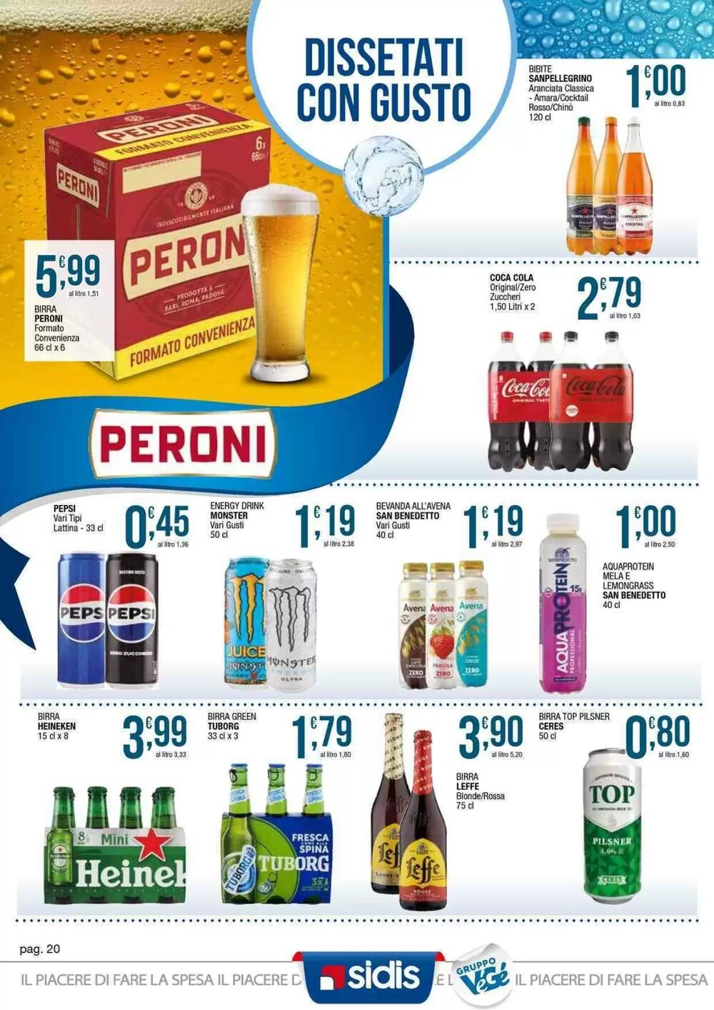Volantino promozionale Sidis  valide dal 12/01/2026 - Pagina 20.