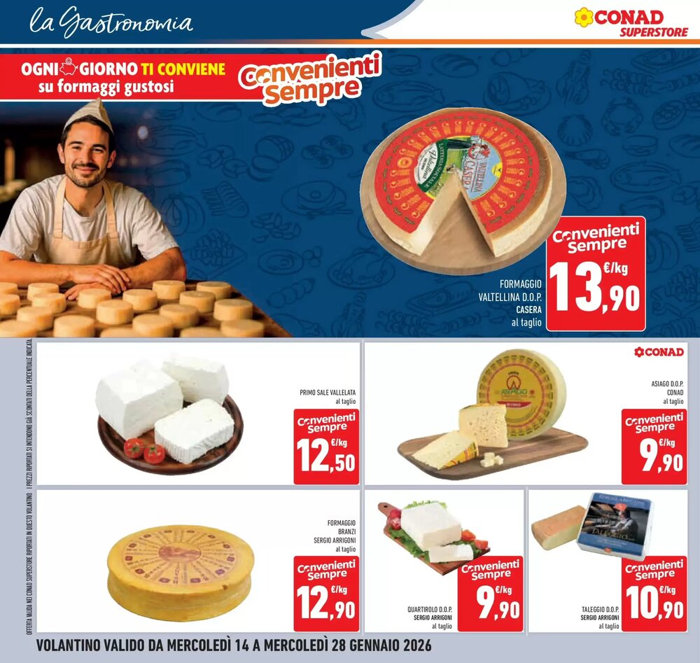 Volantino promozionale Conad Superstore  valide dal 12/01/2026 - Pagina 16.