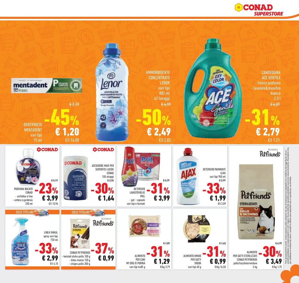 Volantino promozionale Conad Superstore  valide dal 12/01/2026 - Pagina 29.