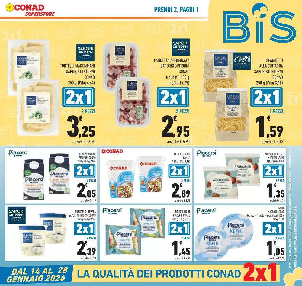 Volantino promozionale Conad Superstore  valide dal 12/01/2026 - Pagina 3.