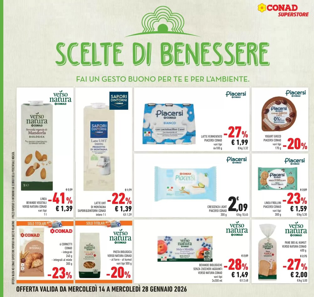 Volantino promozionale Conad Superstore  valide dal 12/01/2026 - Pagina 32.