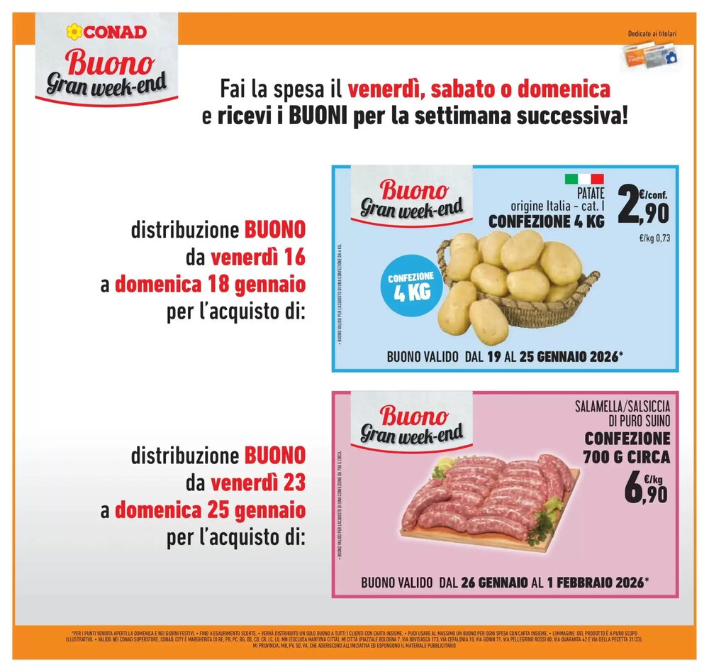 Volantino promozionale Conad Superstore  valide dal 12/01/2026 - Pagina 36.