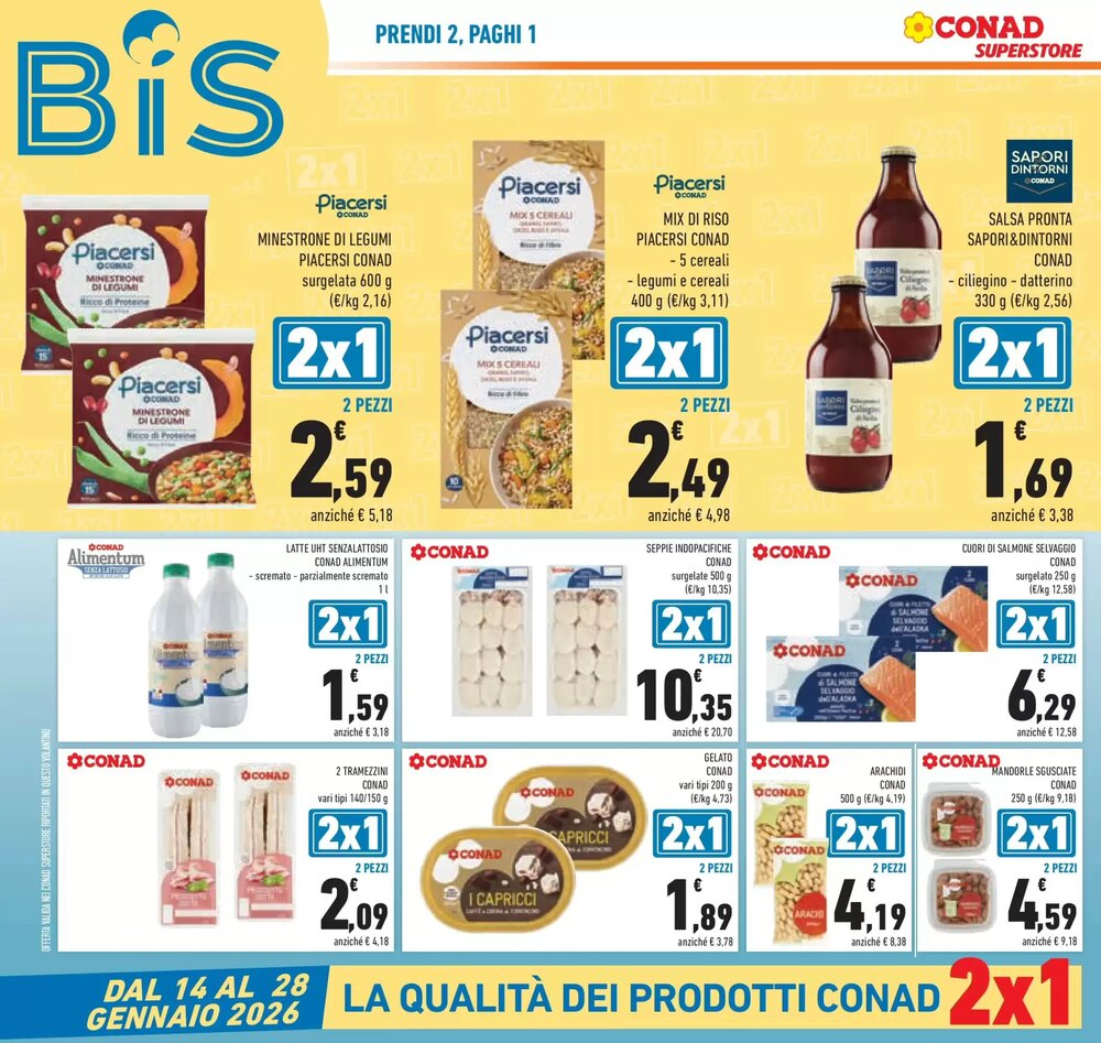 Volantino promozionale Conad Superstore  valide dal 12/01/2026 - Pagina 4.