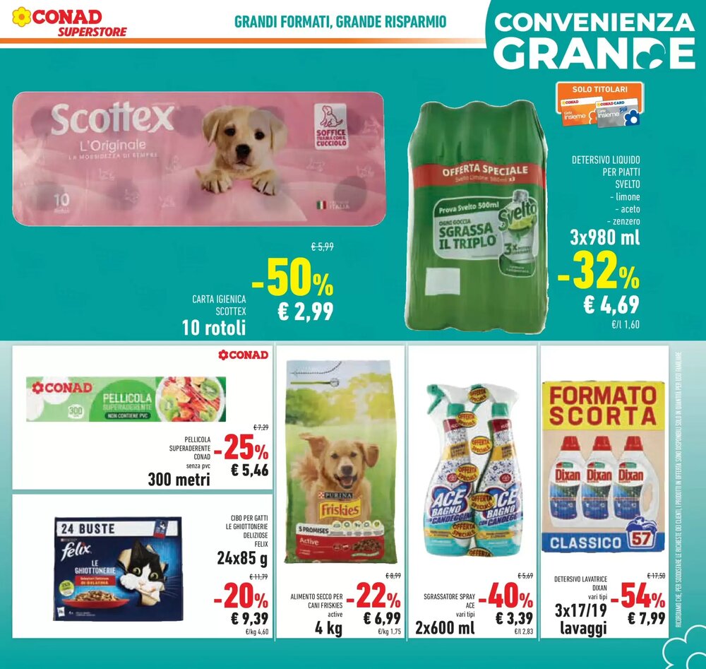 Volantino promozionale Conad Superstore  valide dal 12/01/2026 - Pagina 9.