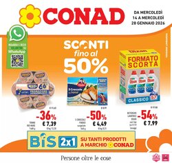 Volantino promozionale Conad  valide dal 12/01/2026 - Pagina 1.