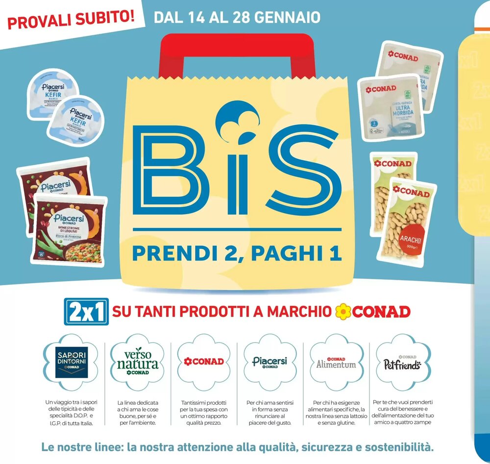Volantino promozionale Conad  valide dal 12/01/2026 - Pagina 2.