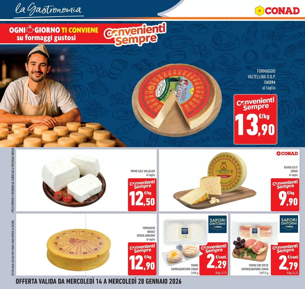 Volantino promozionale Conad  valide dal 12/01/2026 - Pagina 24.