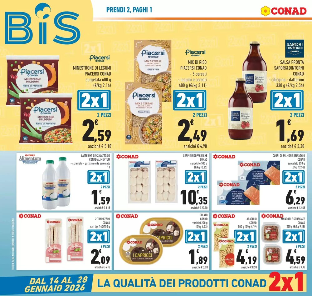 Volantino promozionale Conad  valide dal 12/01/2026 - Pagina 4.