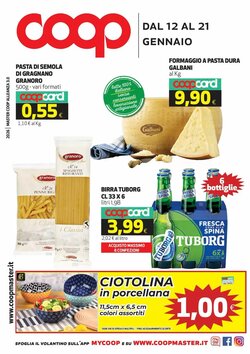 Volantino promozionale Coop Master Alleanza 3.0  valide dal 12/01/2026 - Pagina 1.
