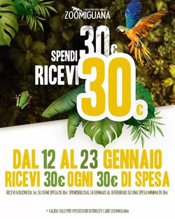 Volantino promozionale Zoomiguana  valide dal 12/01/2026