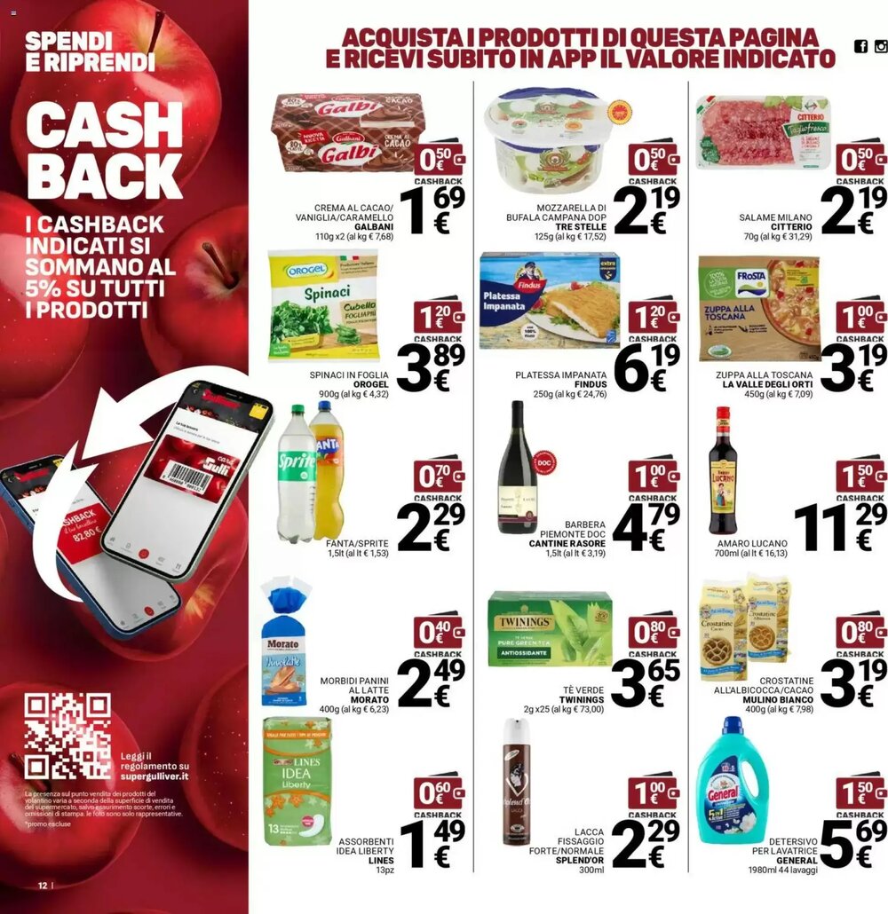 Volantino promozionale Supermercati Gulliver  valide dal 13/01/2026 - Pagina 12.