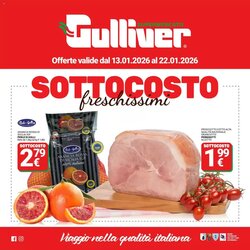 Volantino promozionale Supermercati Gulliver  valide dal 13/01/2026