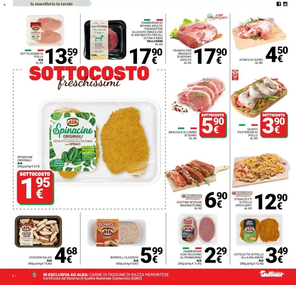 Volantino promozionale Supermercati Gulliver  valide dal 13/01/2026 - Pagina 2.