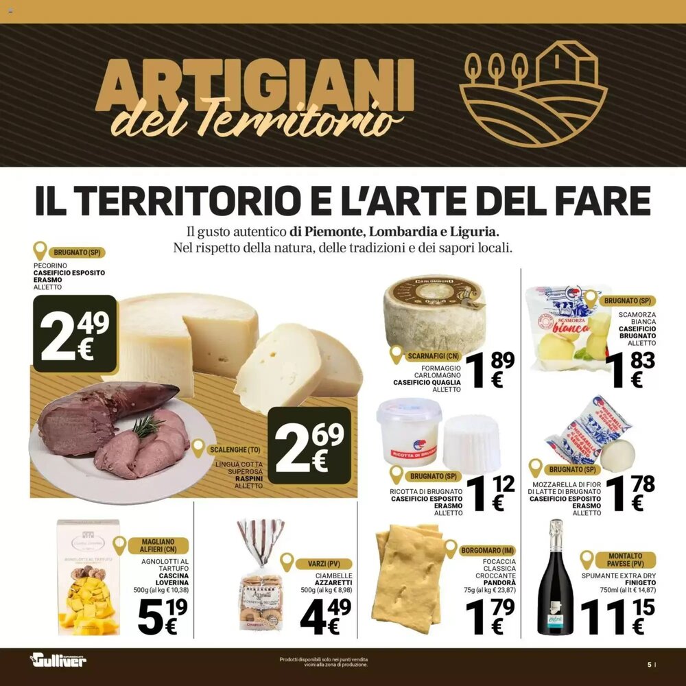 Volantino promozionale Supermercati Gulliver  valide dal 13/01/2026 - Pagina 5.