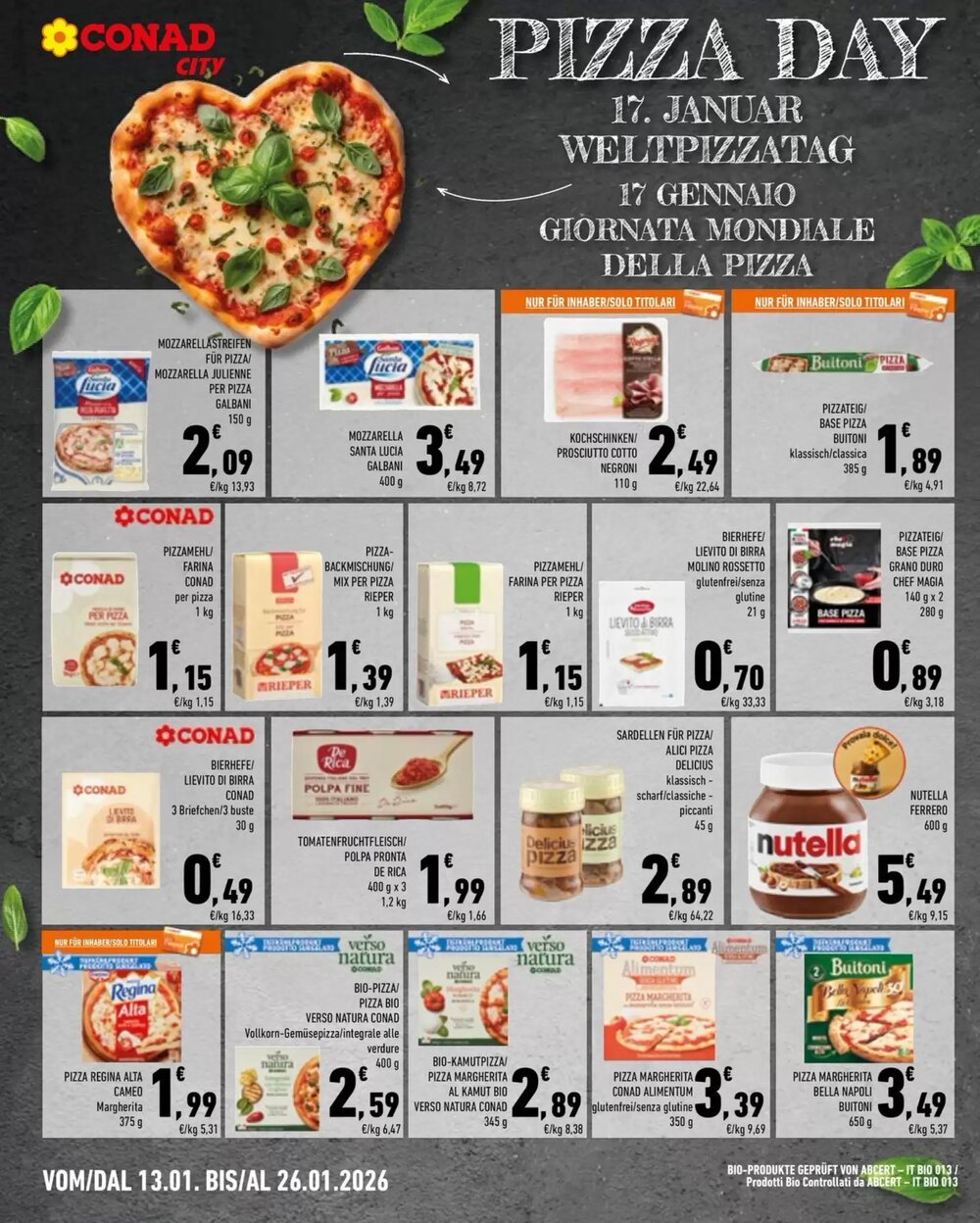 Volantino promozionale Conad City  valide dal 13/01/2026 - Pagina 14.