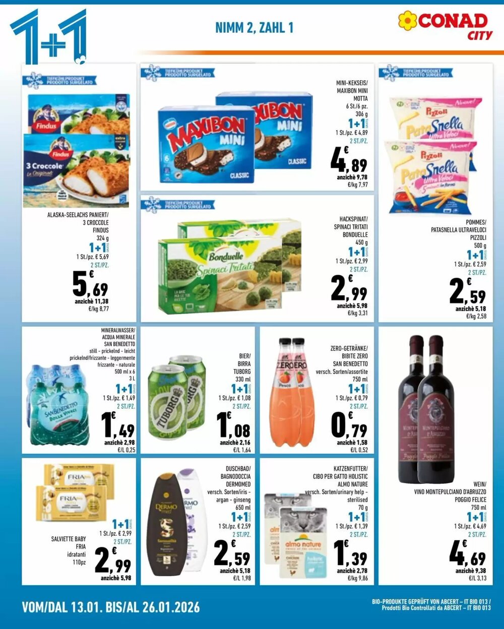 Volantino promozionale Conad City  valide dal 13/01/2026 - Pagina 4.