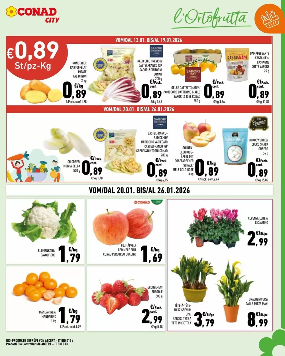Volantino promozionale Conad City  valide dal 13/01/2026 - Pagina 7.