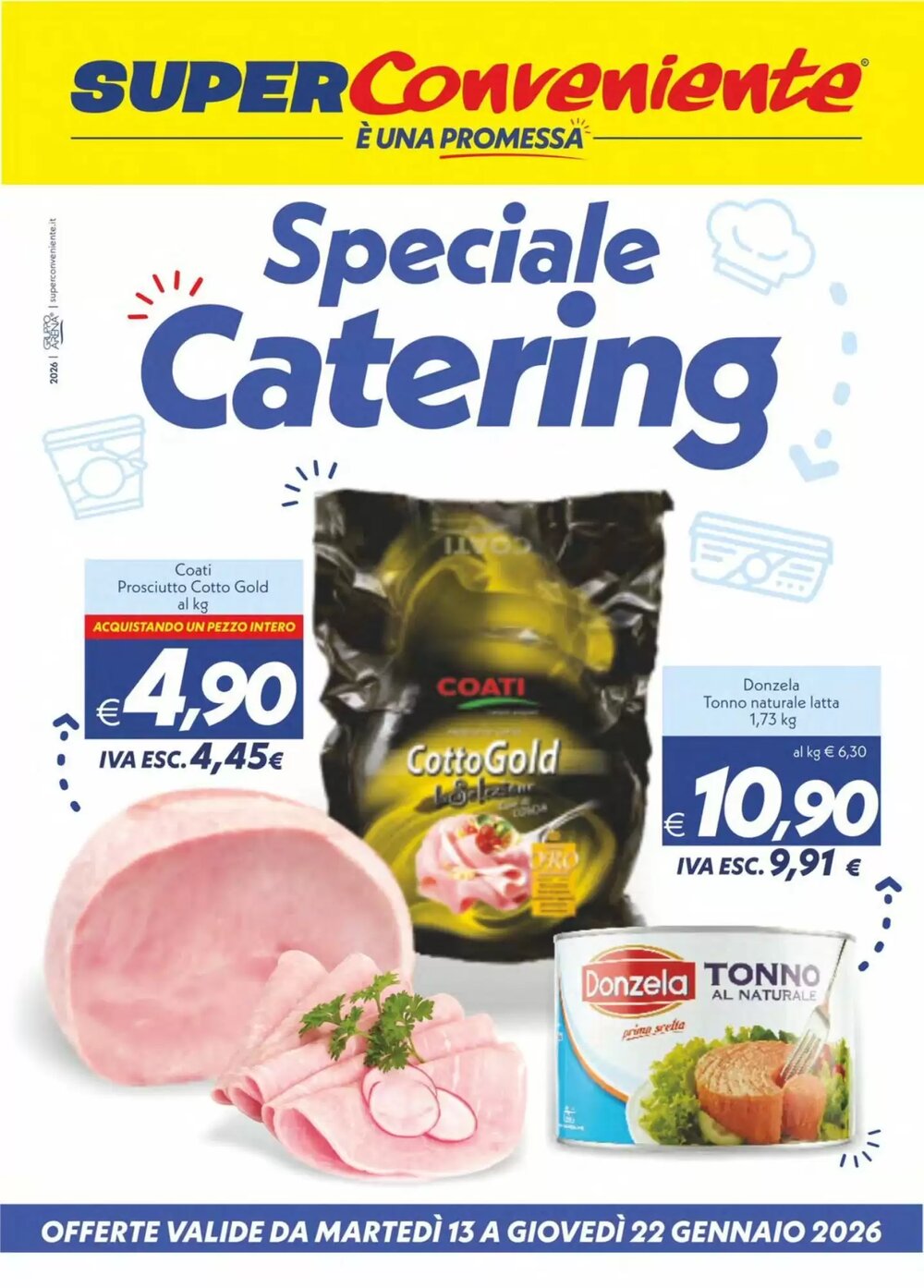 Volantino promozionale Iper Super Conveniente  valide dal 13/01/2026 - Pagina 1.