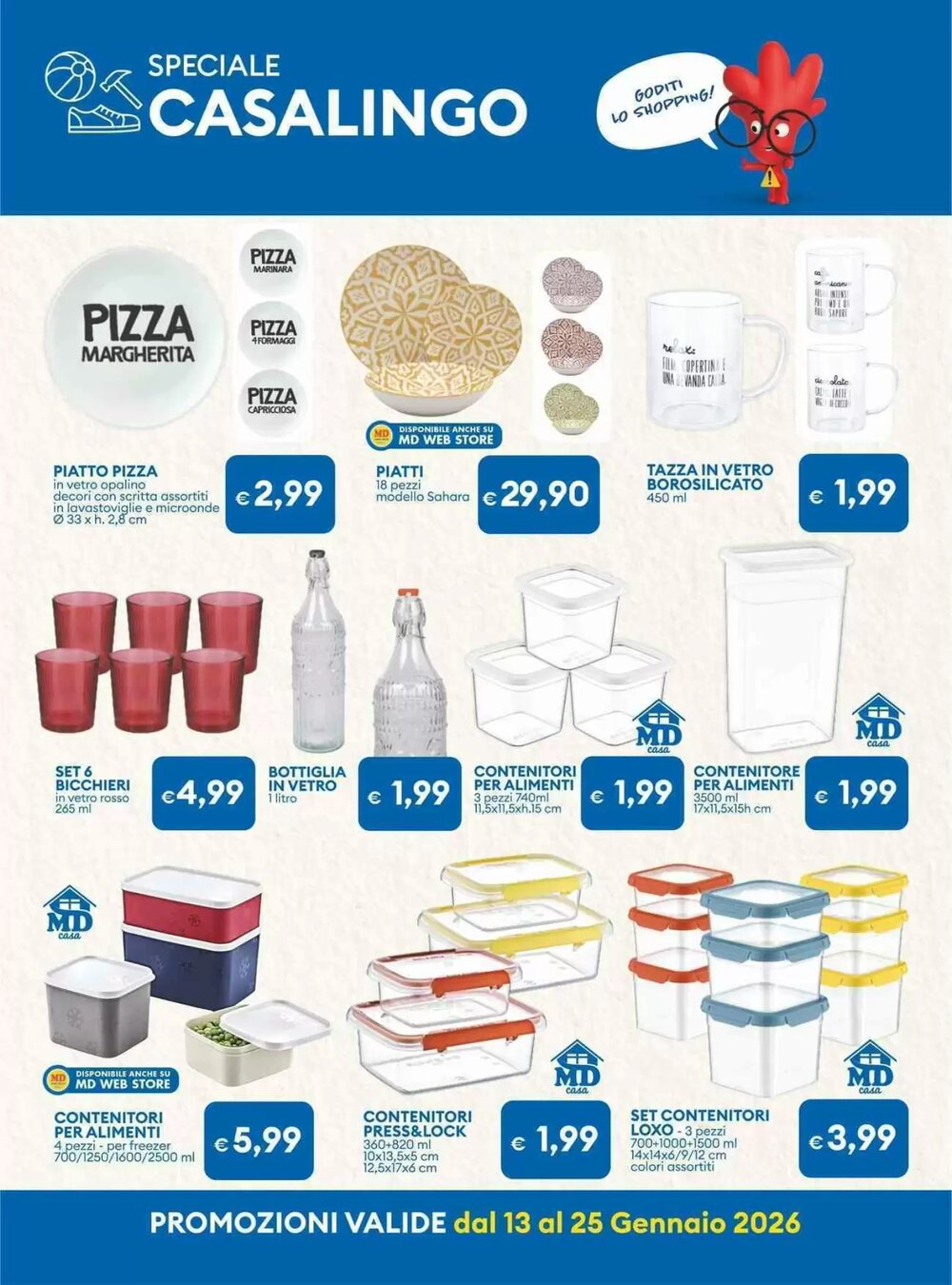 Volantino promozionale MD Discount  valide dal 13/01/2026 - Pagina 21.