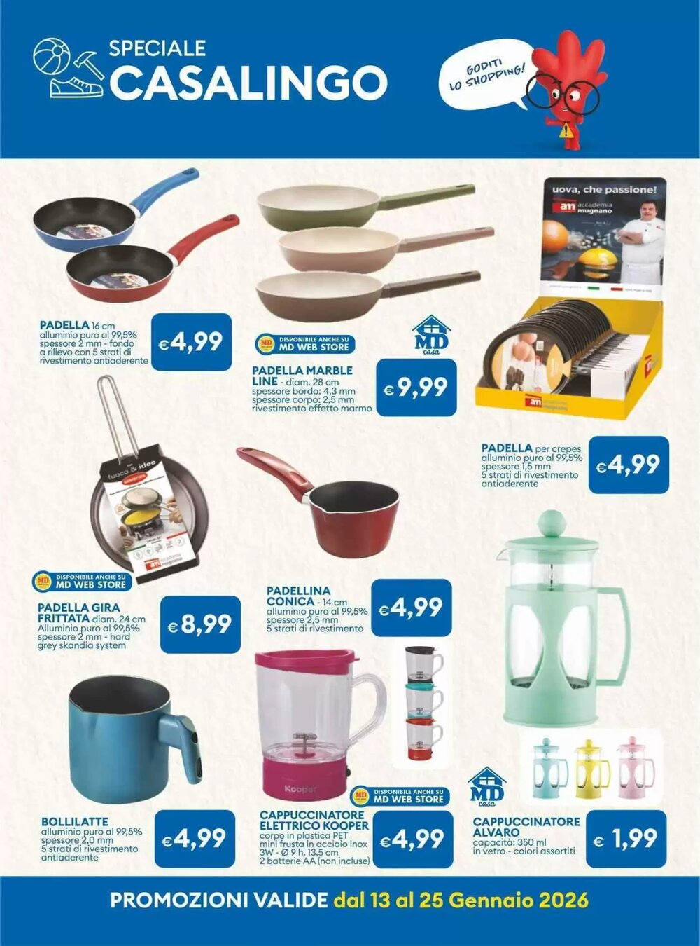 Volantino promozionale MD Discount  valide dal 13/01/2026 - Pagina 22.