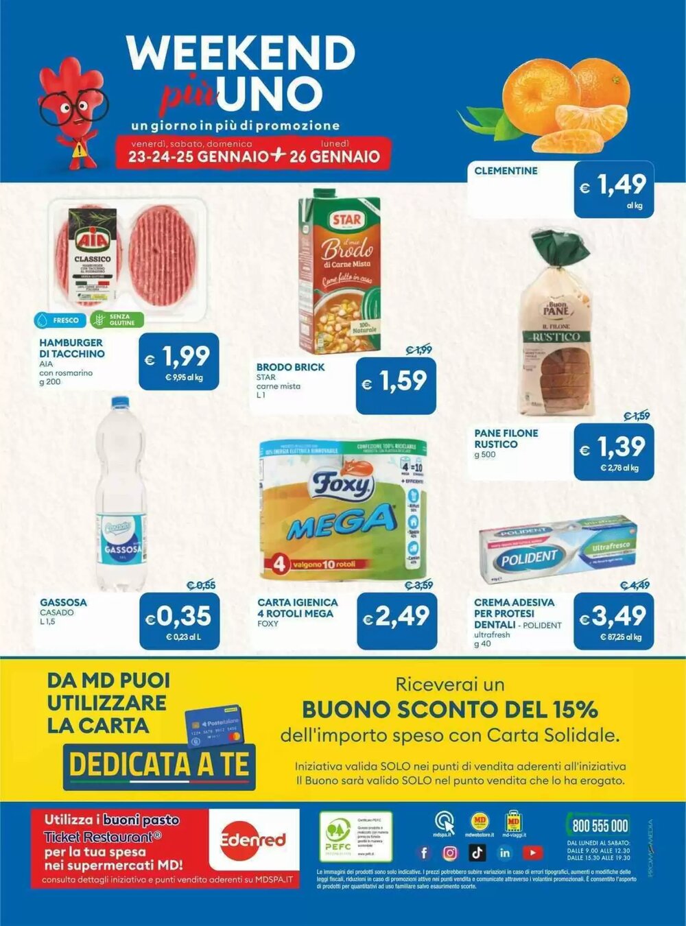 Volantino promozionale MD Discount  valide dal 13/01/2026 - Pagina 29.