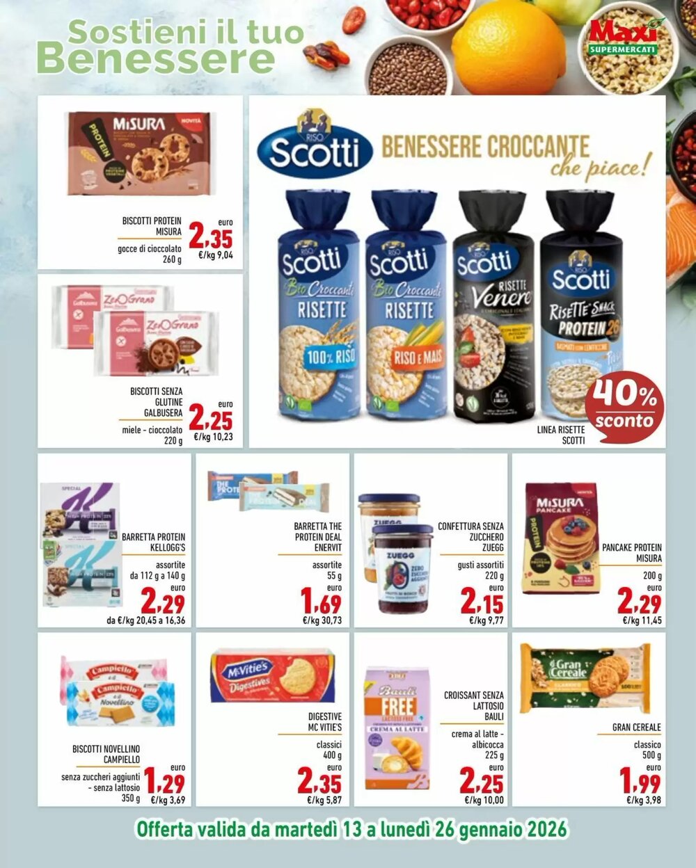 Volantino promozionale Maxi Supermercati  valide dal 13/01/2026 - Pagina 9.