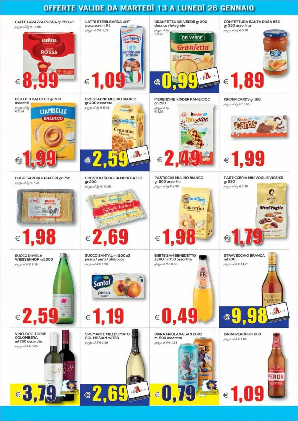 Volantino promozionale SuperOne  valide dal 13/01/2026 - Pagina 6.