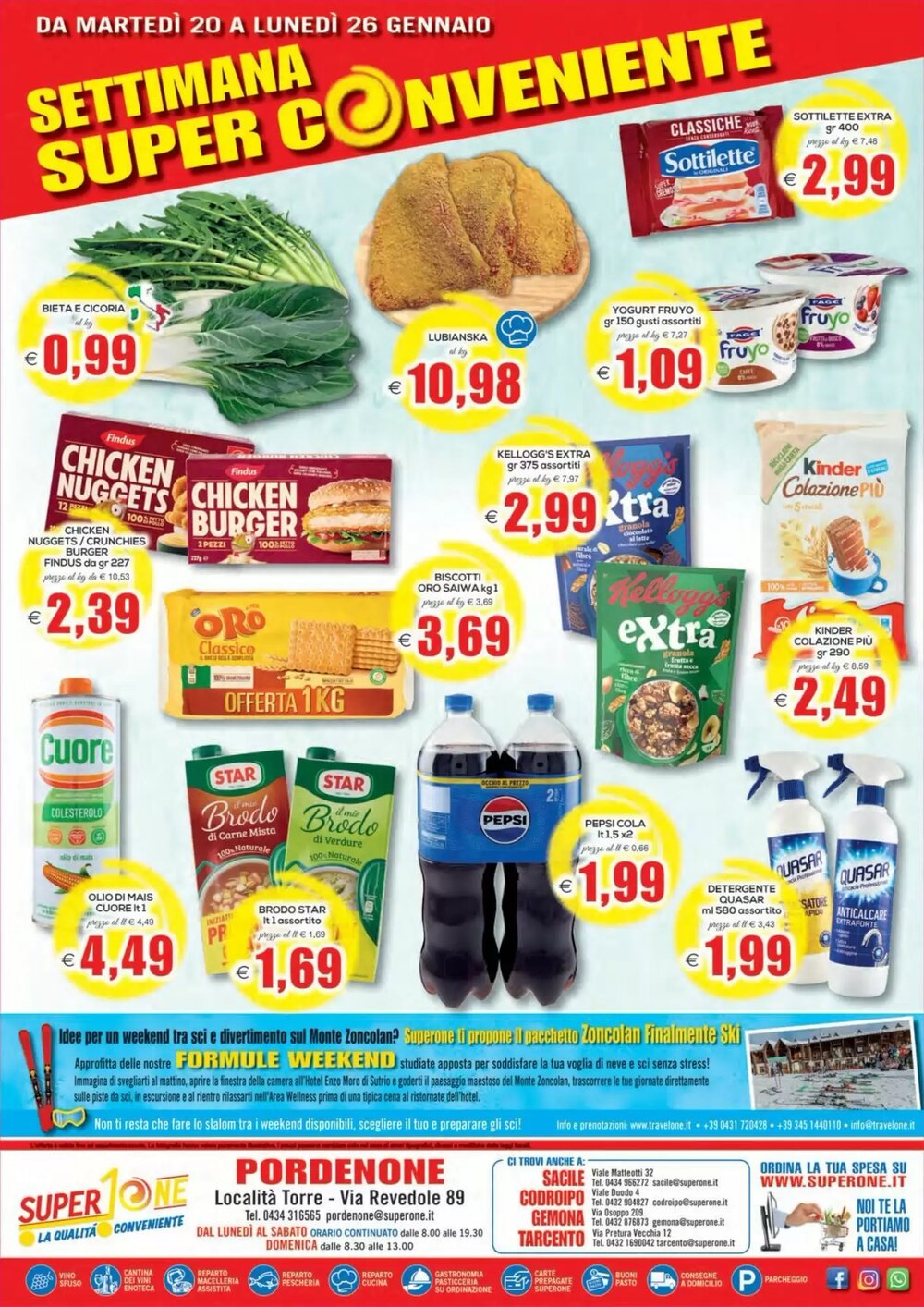 Volantino promozionale SuperOne  valide dal 13/01/2026 - Pagina 8.