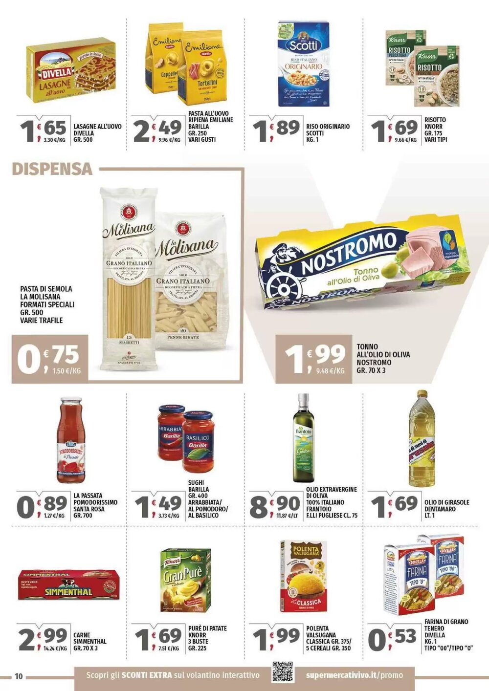 Volantino promozionale Vivo Supermercati  valide dal 13/01/2026 - Pagina 10.