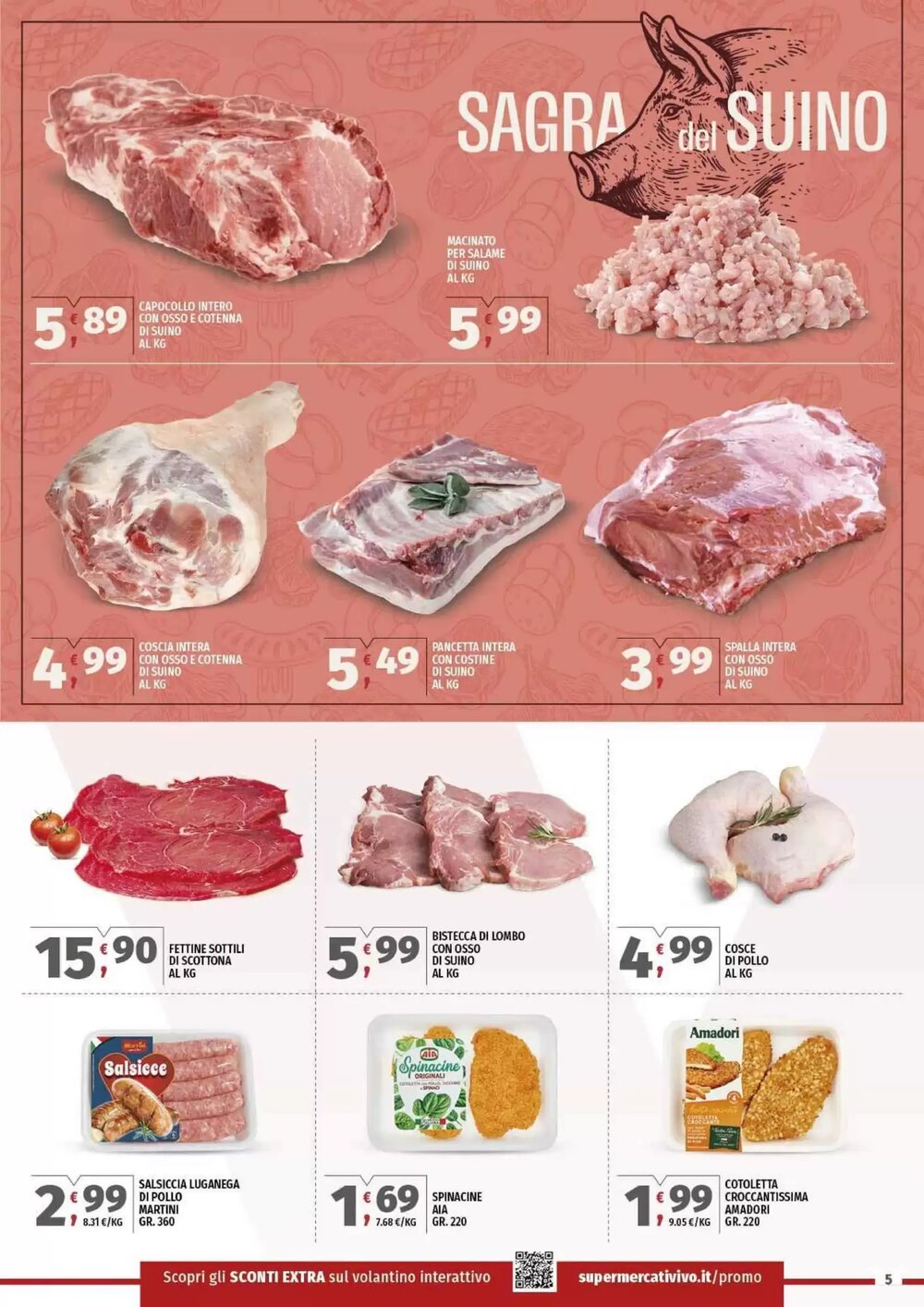 Volantino promozionale Vivo Supermercati  valide dal 13/01/2026 - Pagina 5.