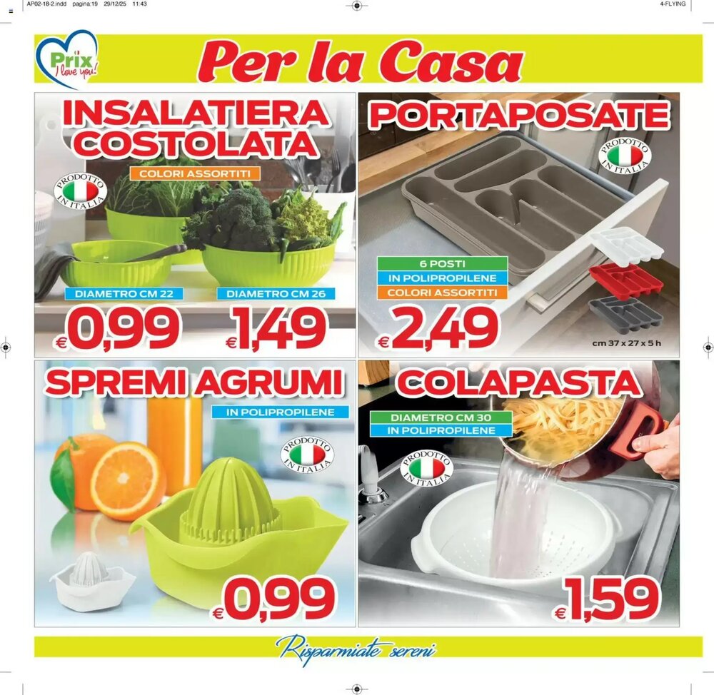 Volantino promozionale Prix Quality  valide dal 13/01/2026 - Pagina 20.