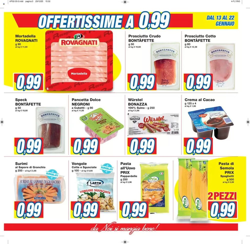 Volantino promozionale Prix Quality  valide dal 13/01/2026 - Pagina 3.