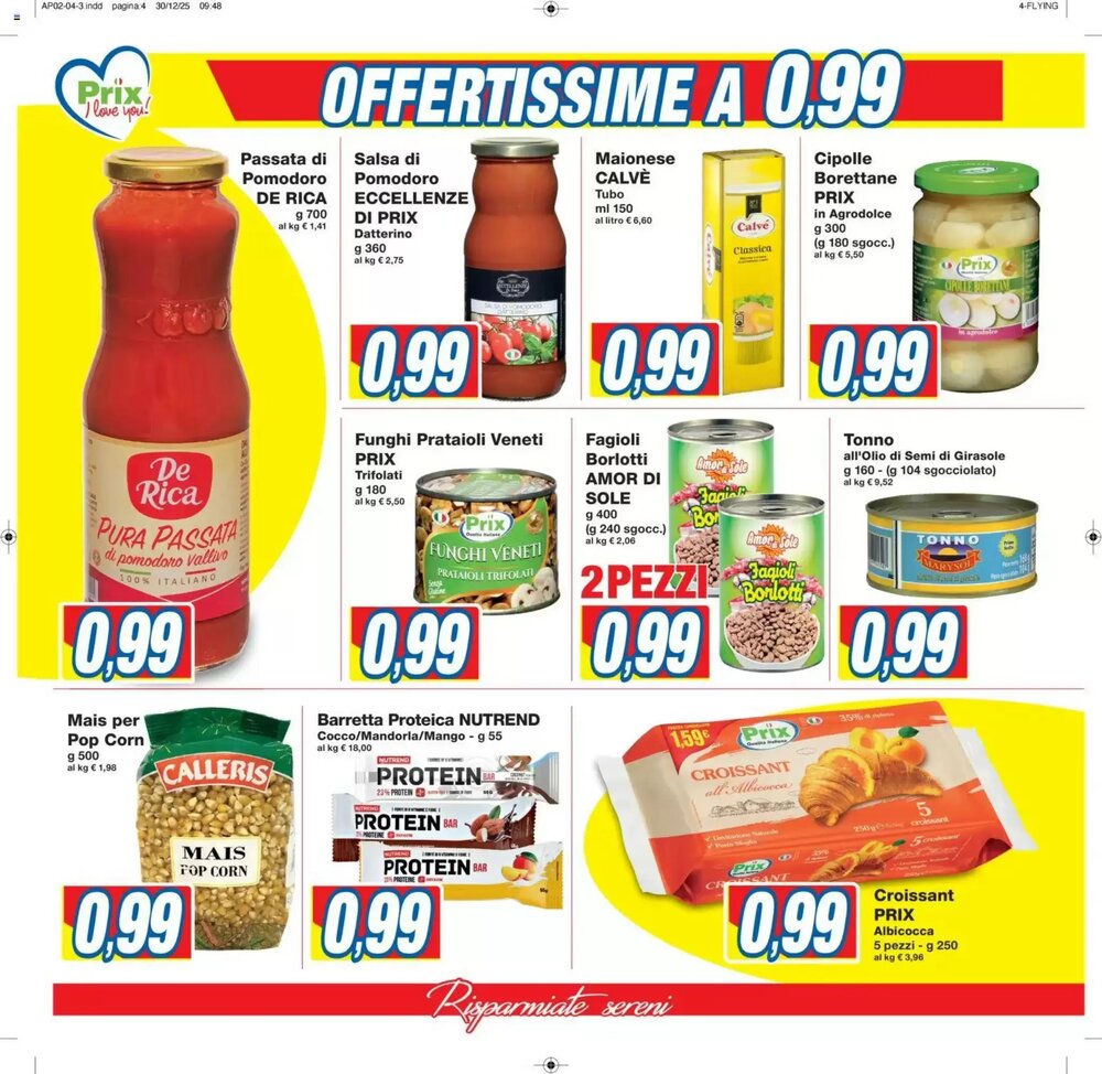 Volantino promozionale Prix Quality  valide dal 13/01/2026 - Pagina 4.