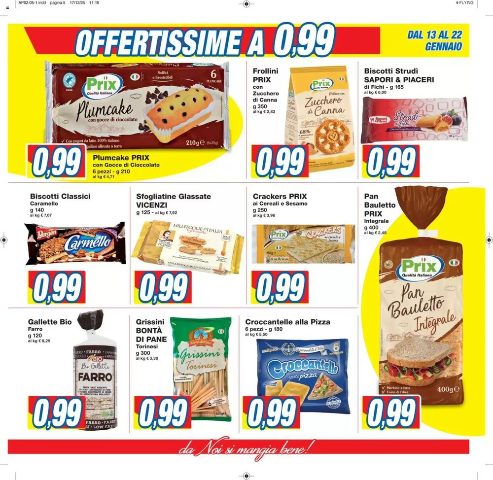 Volantino promozionale Prix Quality  valide dal 13/01/2026 - Pagina 5.
