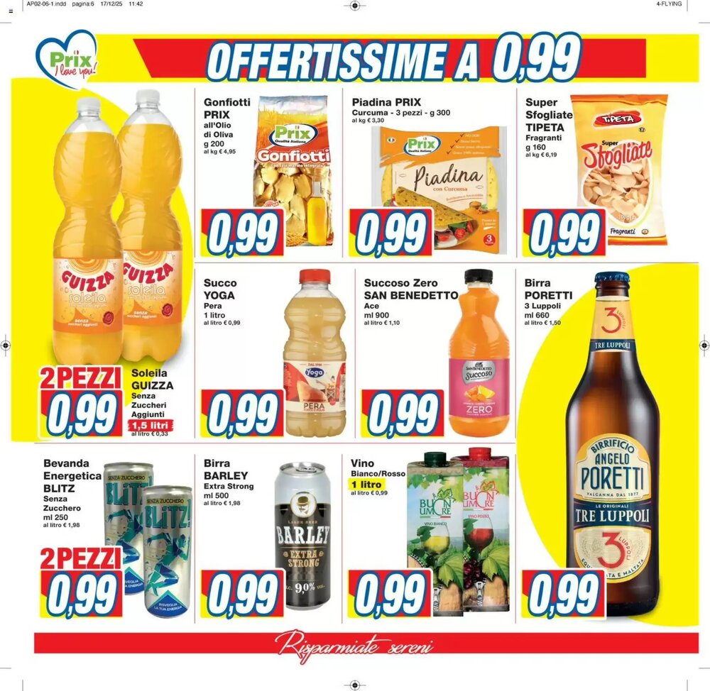 Volantino promozionale Prix Quality  valide dal 13/01/2026 - Pagina 6.