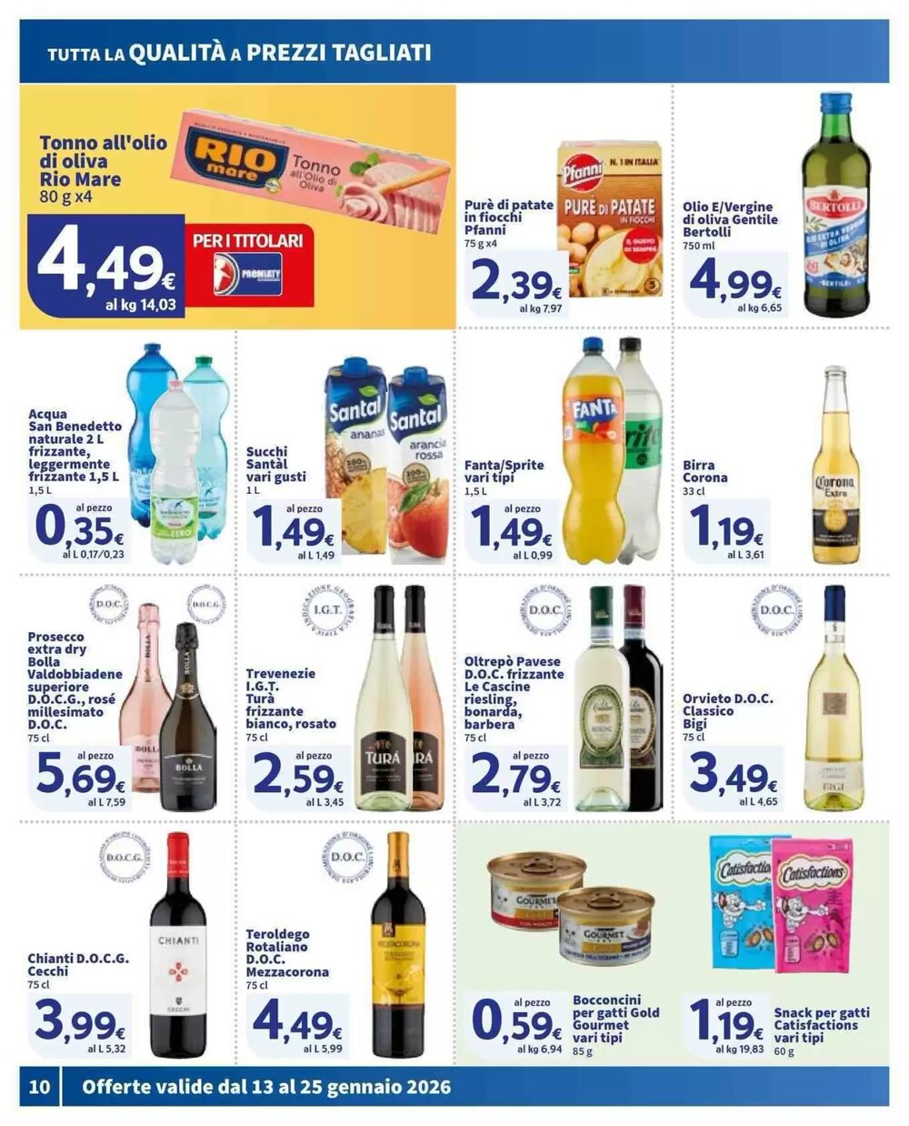 Volantino promozionale Ok Sigma  valide dal 13/01/2026 - Pagina 10.