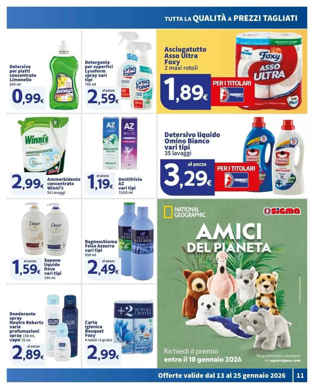 Volantino promozionale Ok Sigma  valide dal 13/01/2026 - Pagina 11.