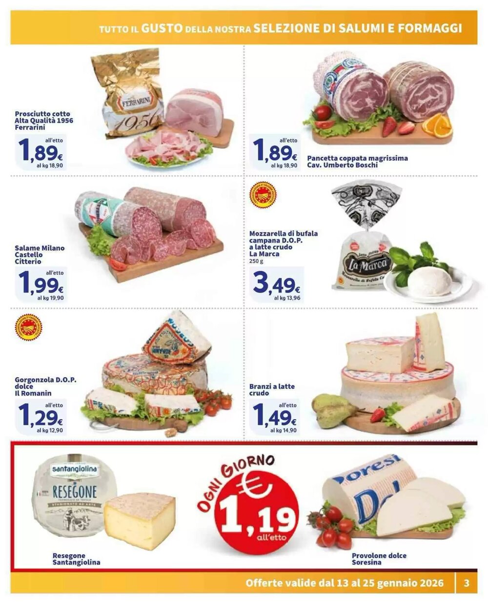 Volantino promozionale Ok Sigma  valide dal 13/01/2026 - Pagina 3.