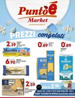 Volantino promozionale Punto é market  valide dal 13/01/2026 - Pagina 1.