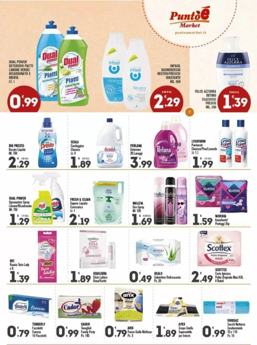 Volantino promozionale Punto é market  valide dal 13/01/2026 - Pagina 6.