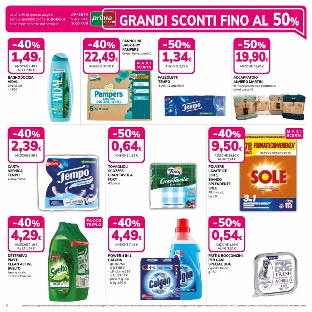 Volantino promozionale Basko  valide dal 13/01/2026 - Pagina 6.