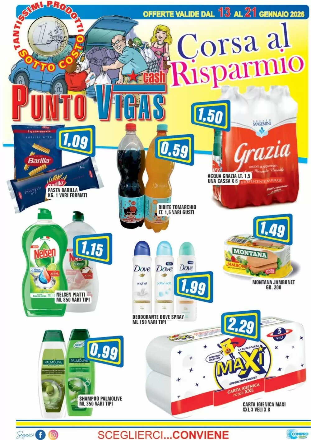 Volantino promozionale Punto Vigas  valide dal 13/01/2026 - Pagina 1.
