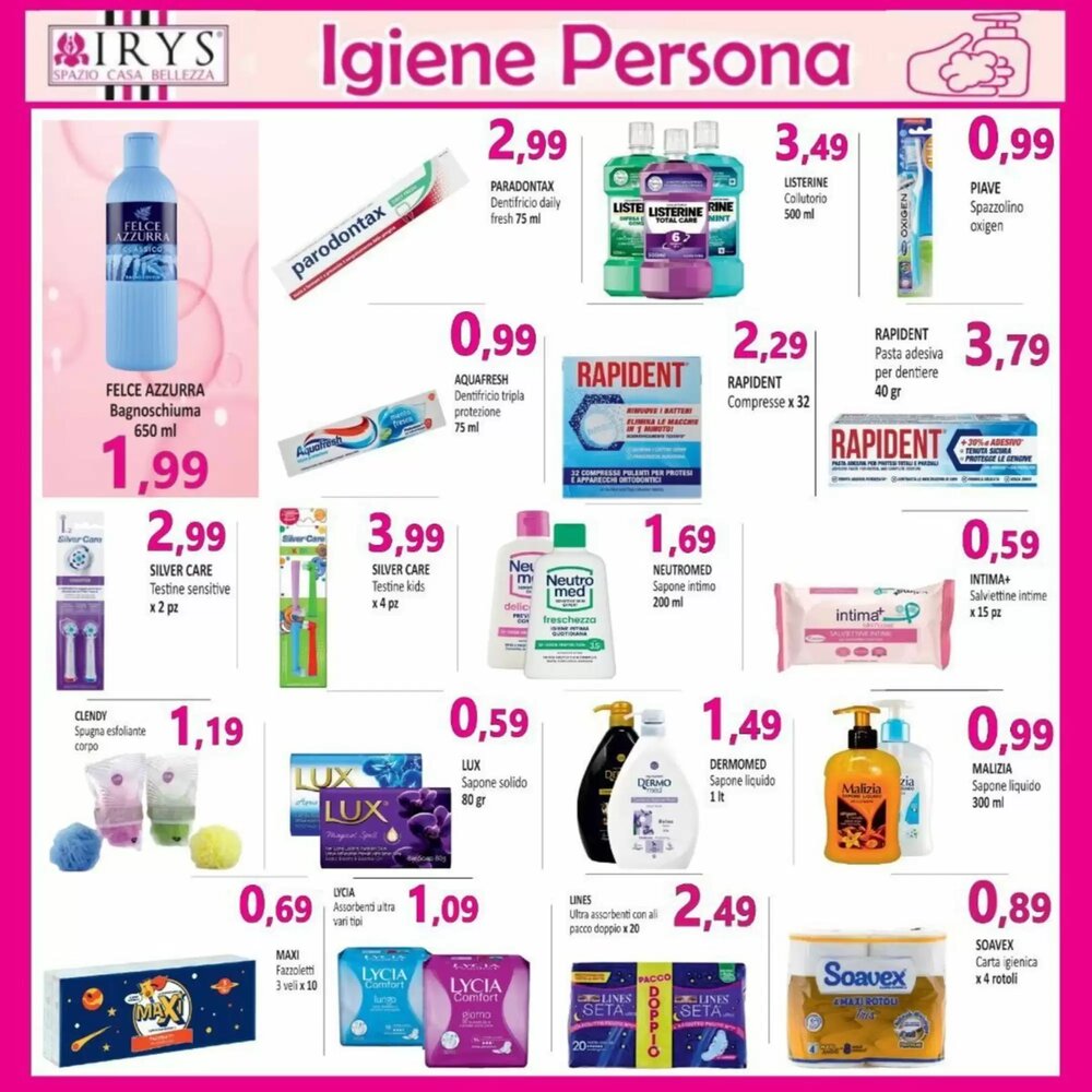 Volantino promozionale Irys  valide dal 13/01/2026 - Pagina 4.