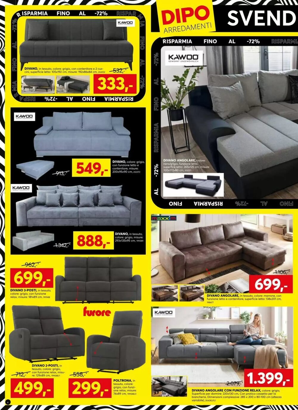 Volantino promozionale Dipo Arredamenti  valide dal 13/01/2026 - Pagina 4.
