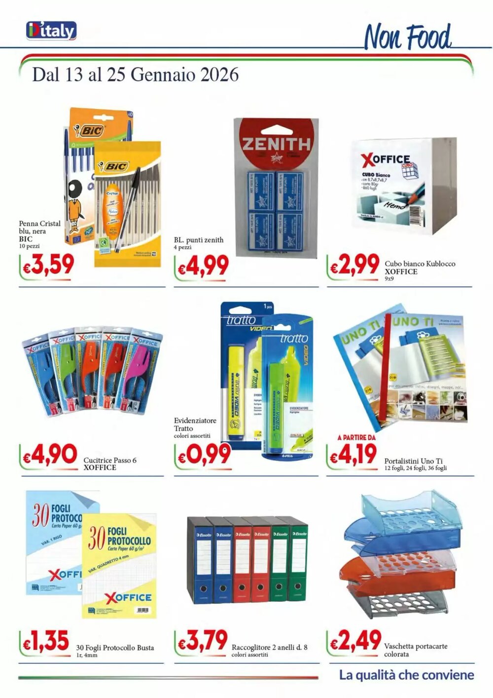 Volantino promozionale D'Italy  valide dal 13/01/2026 - Pagina 13.