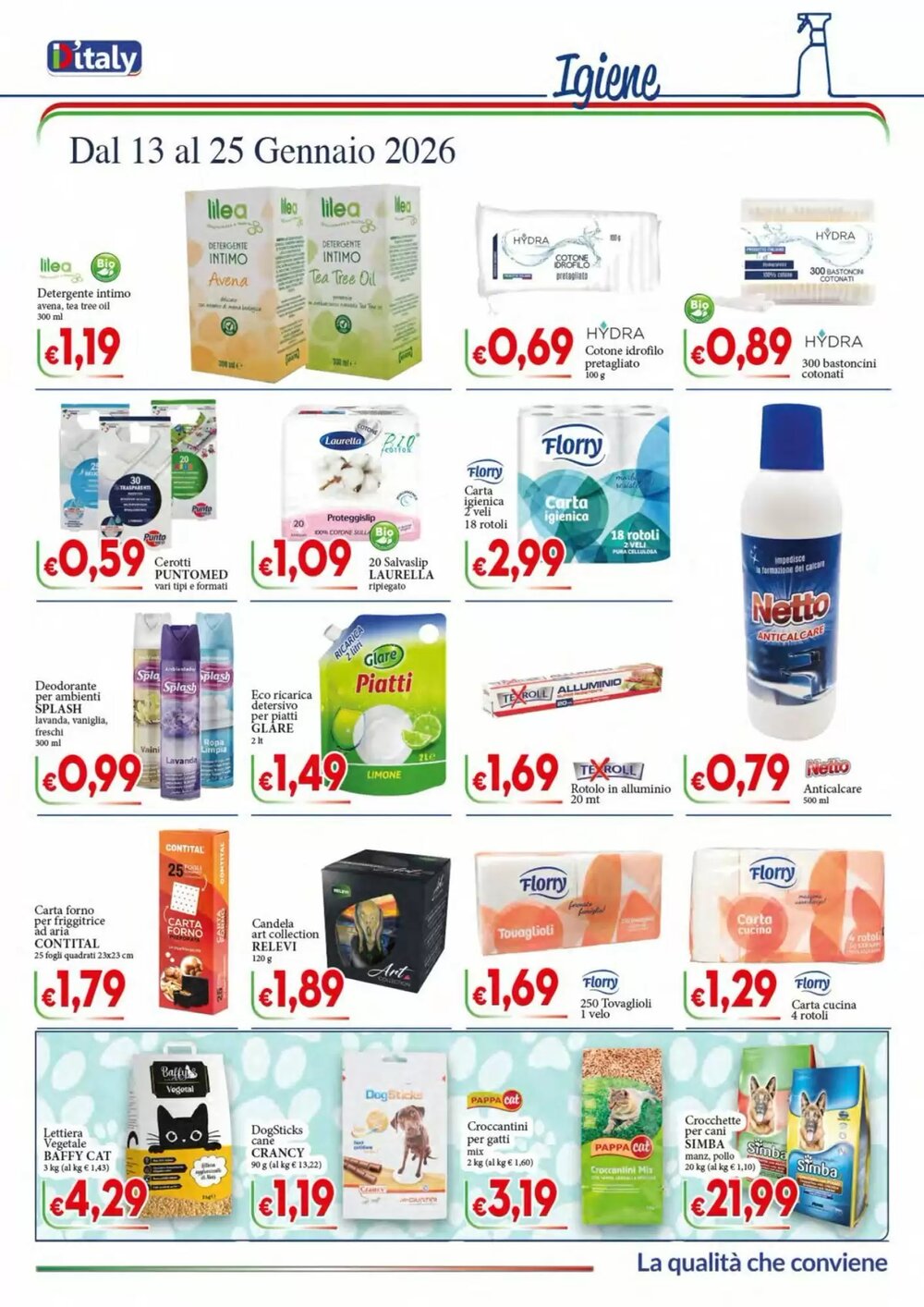 Volantino promozionale D'Italy  valide dal 13/01/2026 - Pagina 15.