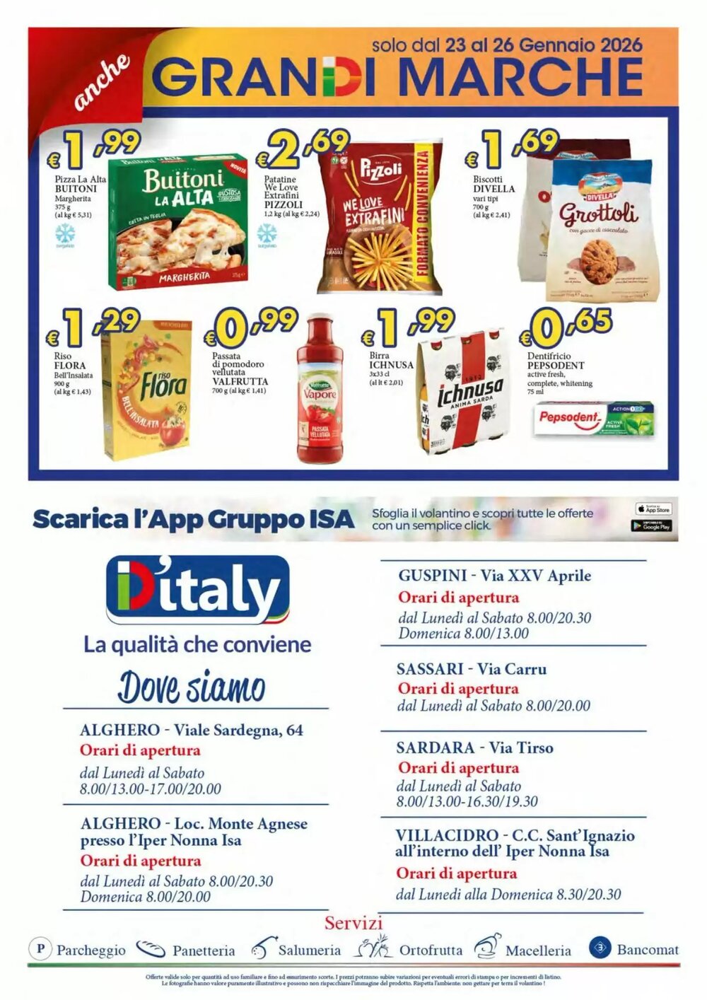 Volantino promozionale D'Italy  valide dal 13/01/2026 - Pagina 16.