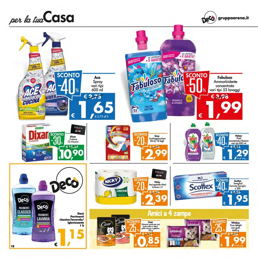 Volantino promozionale Deco Maxistore  valide dal 13/01/2026 - Pagina 18.
