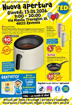 Volantino promozionale Tedi  valide dal 13/01/2026